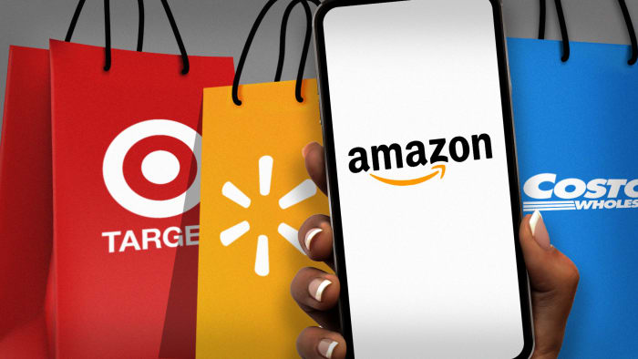 Amazon, Walmart, Target, Costco Lead