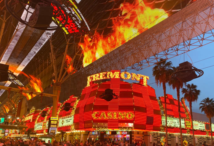 Downtown Las Vegas Fremont St.