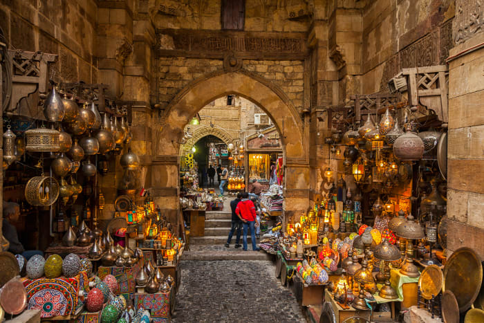 4 cairo egypt Khan el-Khalili bazaar sh