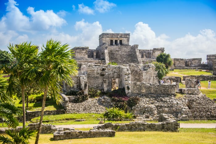 8 Tulum, Mexico, Mayan Ruins SH