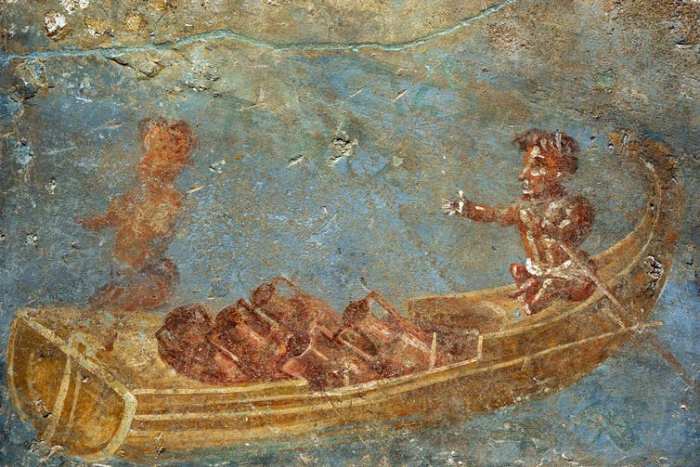 Ceramic containers called amphorae were often used by the Greeks and others to transfer liquids like wine as well as grains. PHAS/Universal Images Group via Getty Images