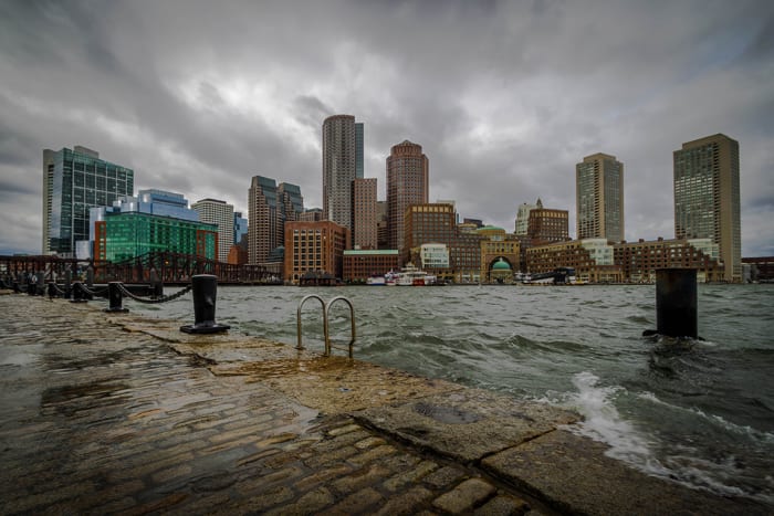 25.54 feet rising seas sea level Boston sh