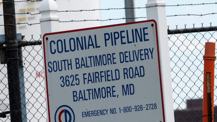 Colonial Pipeline Lead