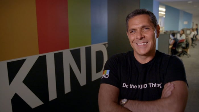 Daniel Lubetzky is the founder of KIND snacks.