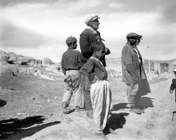 The poorest and most vulnerable people are often hit hardest by drought. In 1962 near Erzurum, Turkey, an impoverished family stared at a barren plain left dry and unproductive by drought that resulted in famine. Associated Press