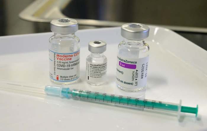 Mixing might be important as the coronavirus continues to evolve. Thomas Kienzle/AFP via Getty Images