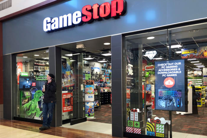 Figure 1 : Un magasin GameStop.