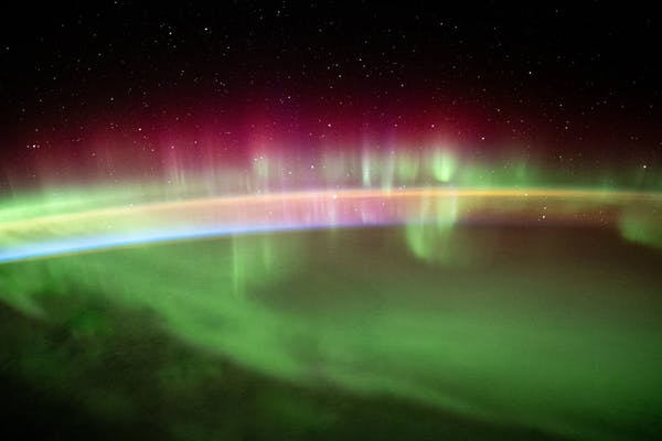 The Inspiration4 mission is a step toward giving more people access to views like this – the aurora borealis seen from the International Space Station. NASA