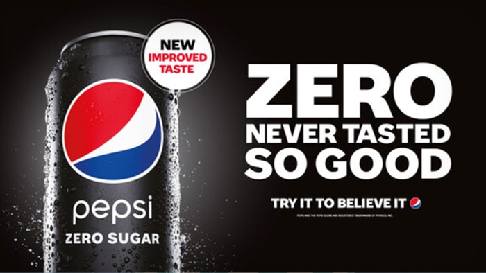 Pepsi Zero Sugar DI DALAM GAMBAR JS 011323