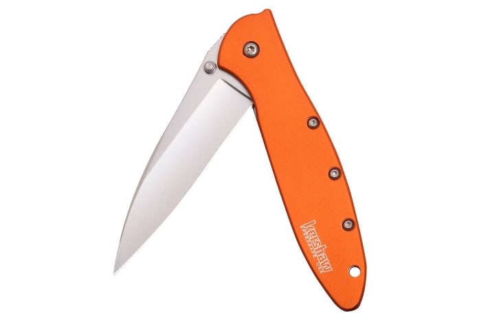 orange pocket knife