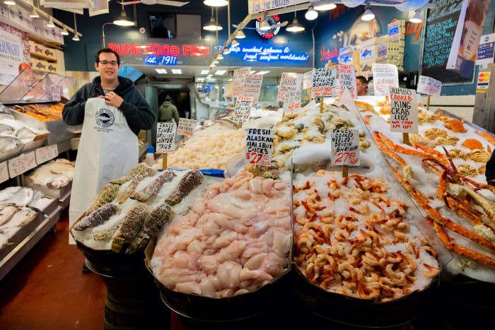 31 b seafood market seattle sh