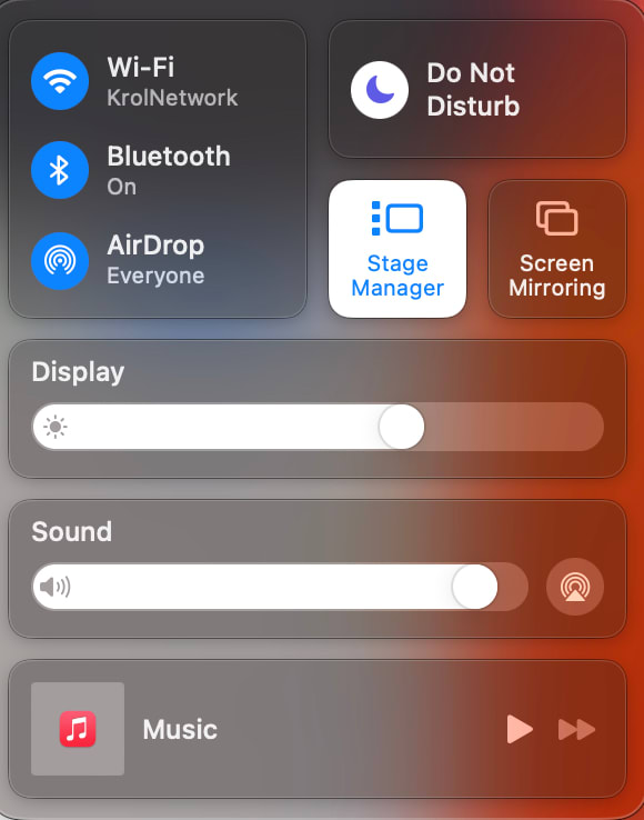 stage manager control center toggle