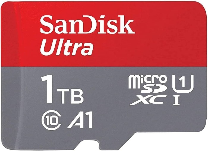Sandisk 1TB microsd card