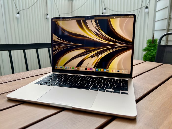 presentation macbook air m2