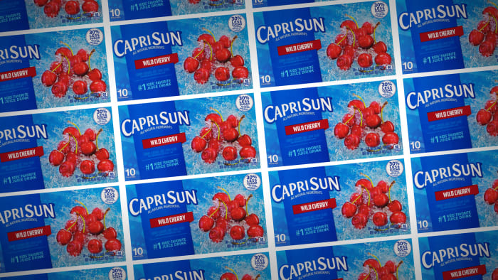 Capri Sun Wild Cherry Kraft Heinz johtaa KL