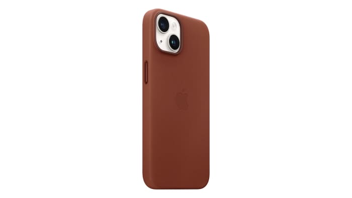 apple leather case iphone 14