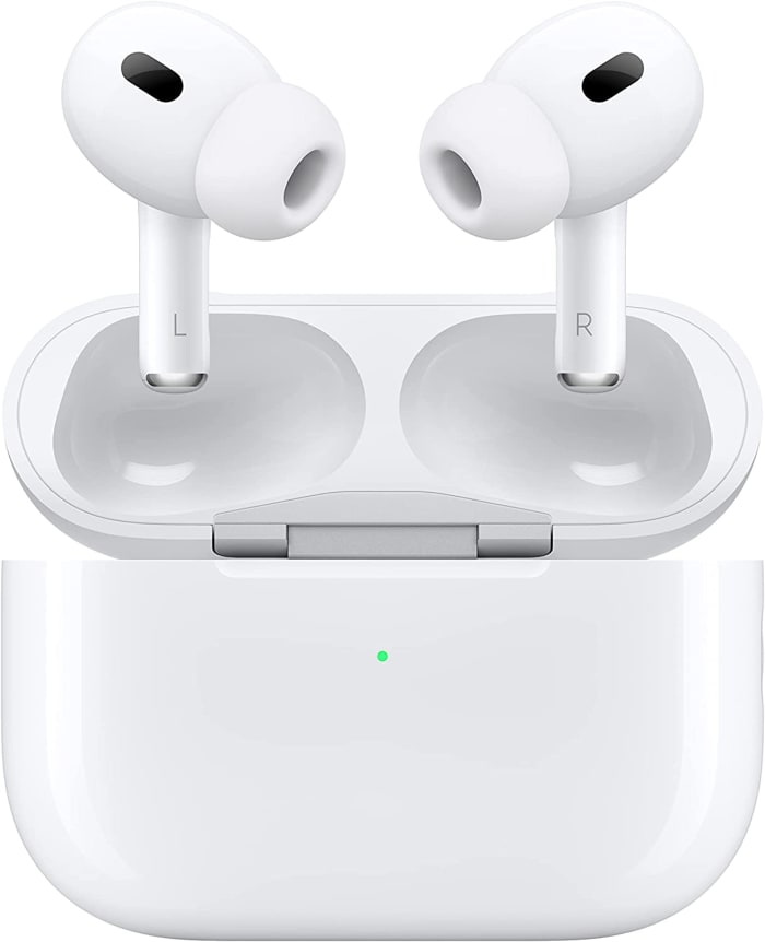 apple airpods pro second-generation floating above case