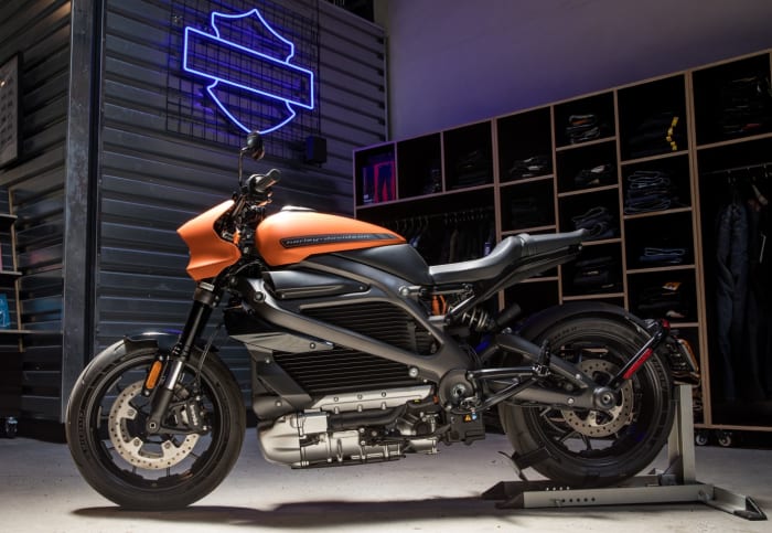 Figure 3: LiveWire is the electric motorcycle spinoff of the iconic Harley Davidson brand.