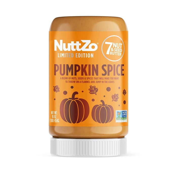 NuttZo Limited Edition Pumpkin Spice Power Fuel Crunchy Nut Butter by NuttZo