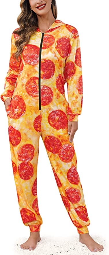 pizza onesie costume