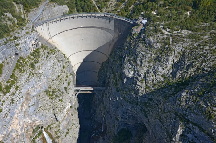5. Vajont Dam, Friuli Venezia Giulia, Italy