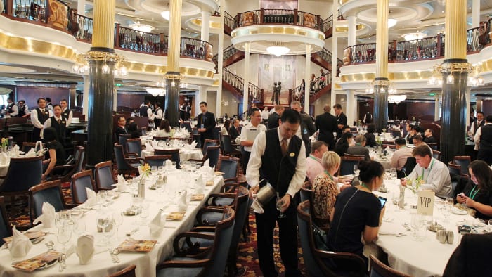 Royal Caribbean Jeans In Dining Room