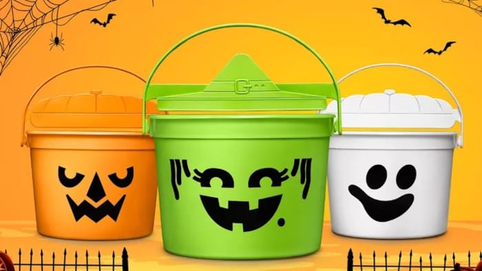 McDonald's releases three Halloween buckets