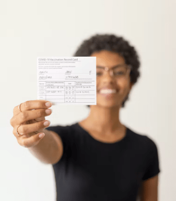 How many lines will ultimately be filled out on your COVID-19 vaccination card? LPETTET/E+ via Getty Images