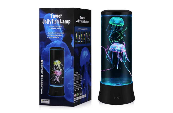 Jellyfish lava lamp