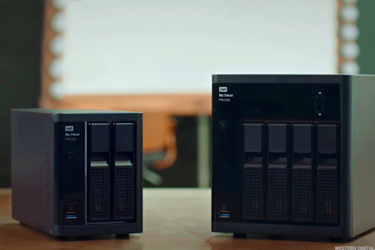 Western Digital makes data drives and other digital storage products.