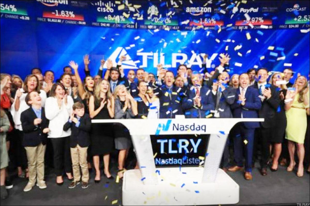 Tlry ipo date naics financial services