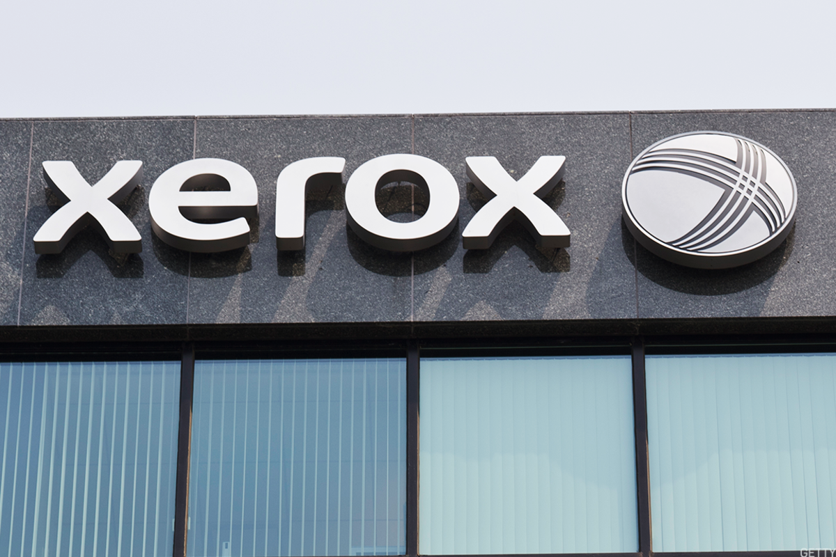 Not a good way to end the week for Xerox.