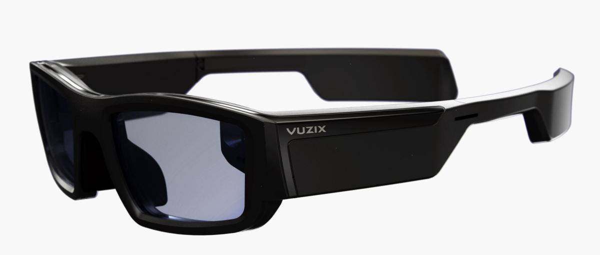 The $1,000 Vuzix Blade is equipped with Amazon's Alexa voice assistant.