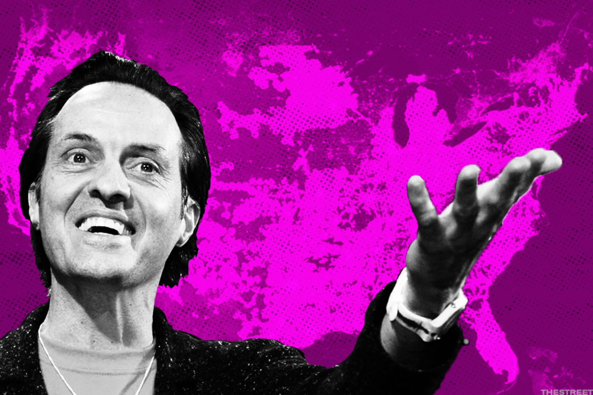 T Mobile CEO John Legere should like his stock, a lot.