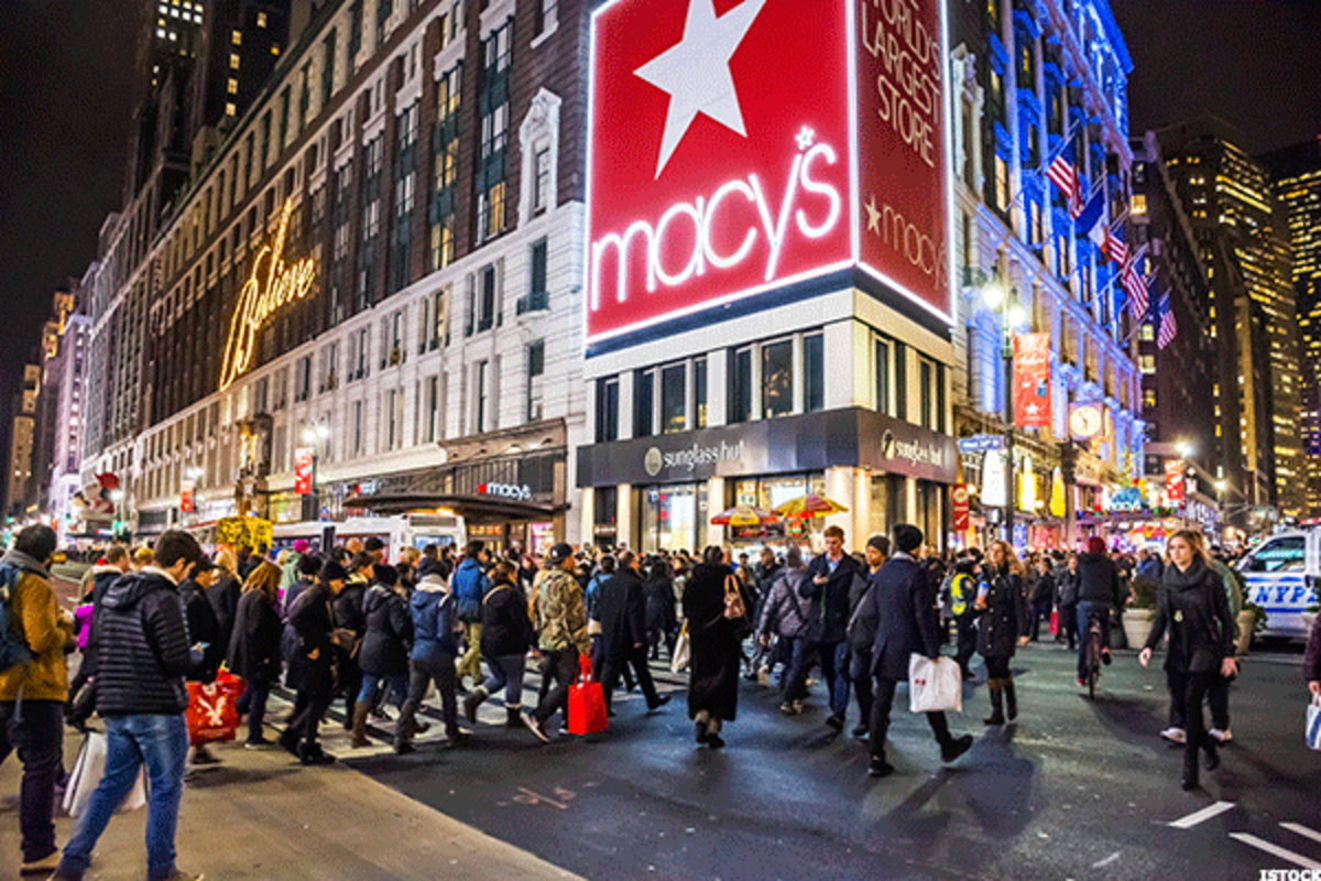 Macy's prized possession: its iconic Herald Square store in New York City.