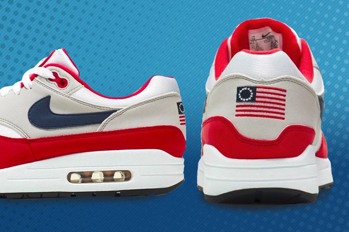 nike pulls shoes with american flag