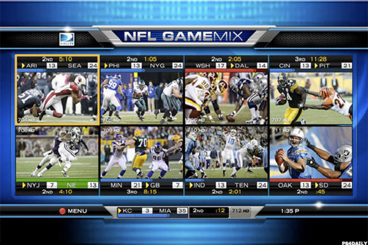 sunday night football channel directv