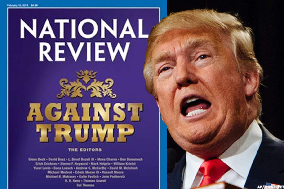 Here's Every Reason National Review Magazine Hates Donald Trump - TheStreet