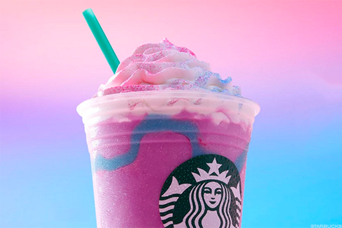 5 starbucks drinks besides the unicorn frappuccino that contain zero caffeine but tons of sugar