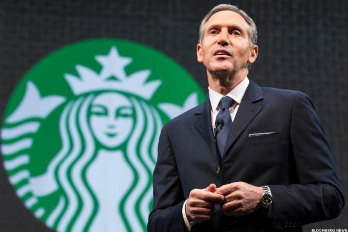 Starbucks incoming interim CEO Howard Schultz