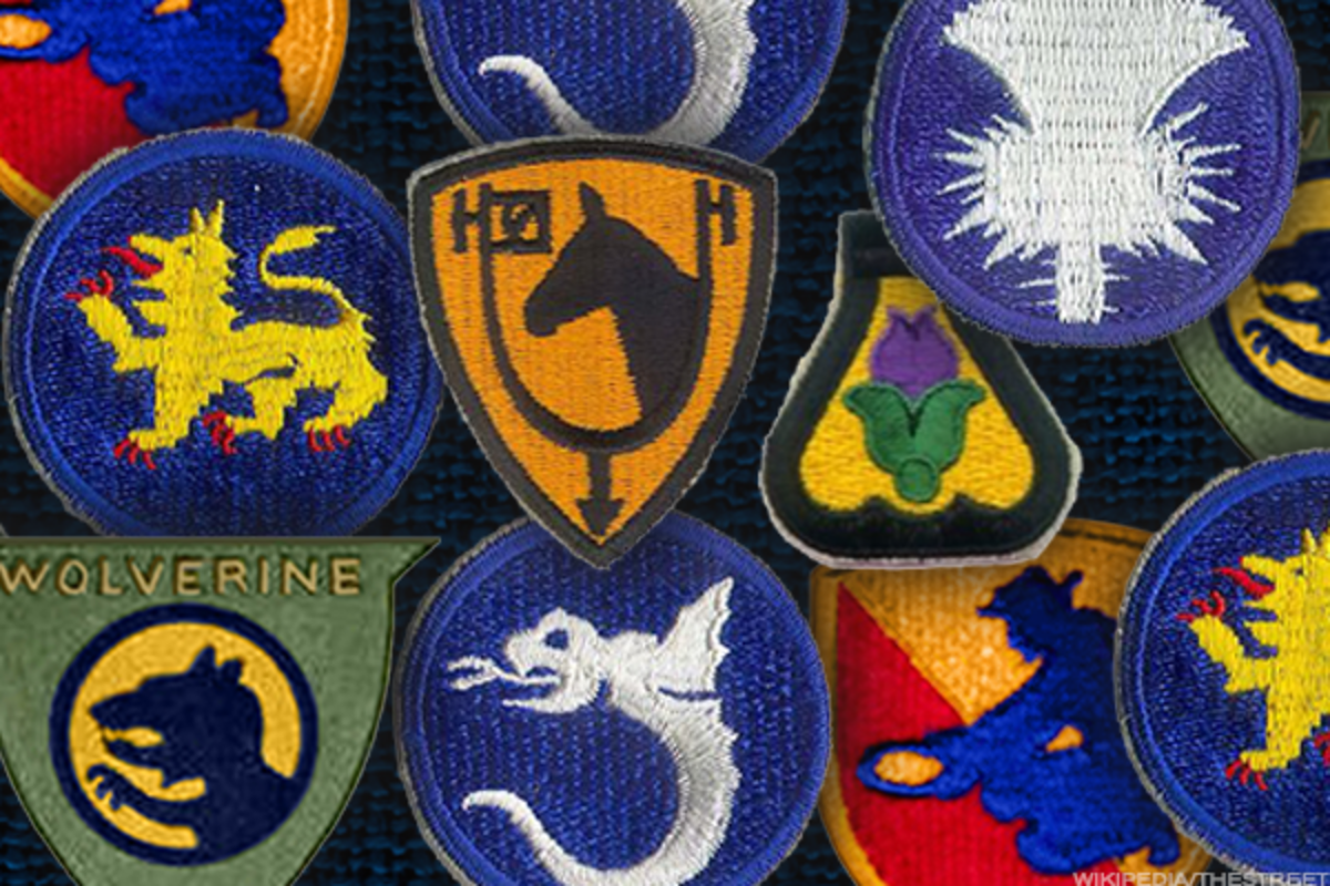 World Military patches lot one
