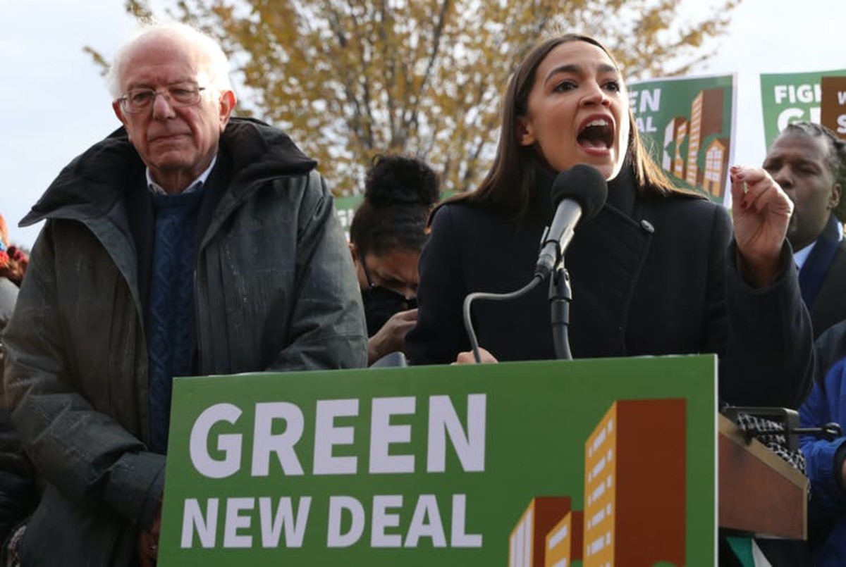Rep. Alexandria Ocasio-Cortez argues MMT could pay for the Green New Deal. Chip Somodevilla/Getty Images