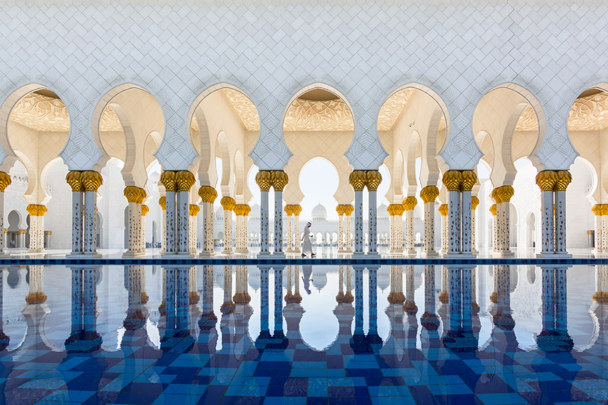 6 sheik zayed mosque abu dhabi M Salem : Shutterstock
