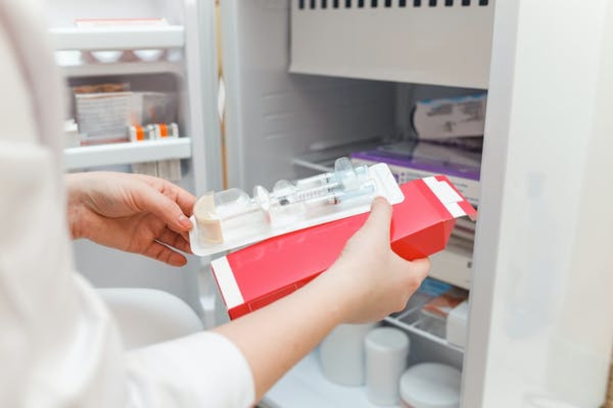 A key advantage of the Oxford vaccine is that it can be stored in a regular fridge. frantic00/Shutterstock