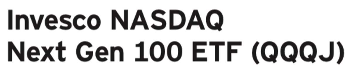 Invesco Nasdaq Next Gen 100 ETF (QQQJ)