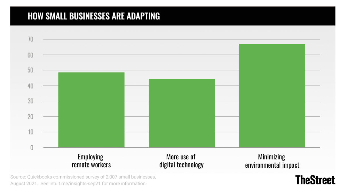 Here's how small businesses are adapting: remote working, digital technology, and minimizing environmental impact