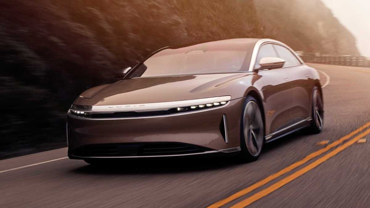 Figure 1: Lucid Air, the 2022 MotorTrend Car of the Year.
