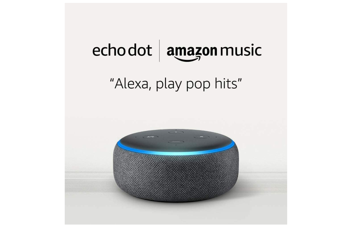 Echo Dot (3rd Gen) with 6 months of Amazon Music Unlimited