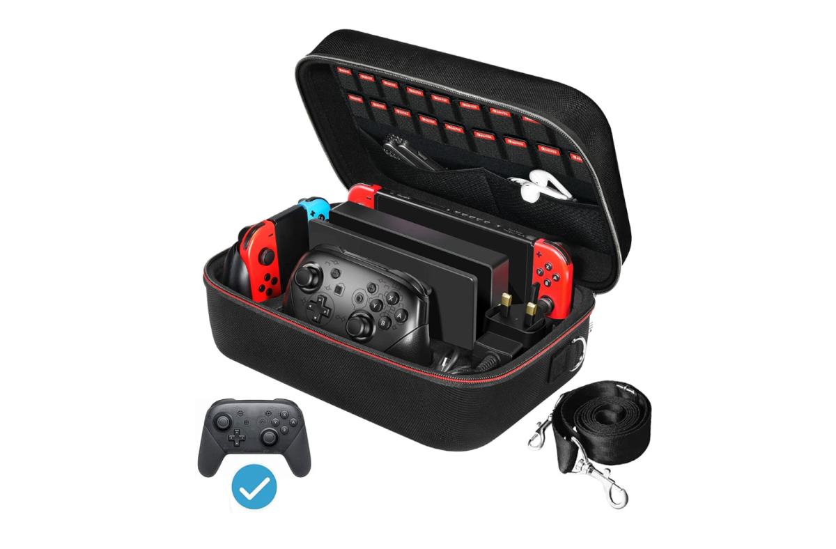 iVoler carrying case for Nintendo Switch