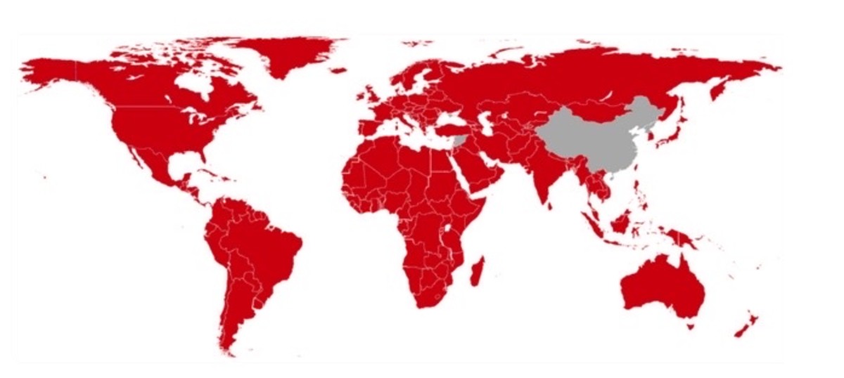 Figure 4: Netflix worldwide operations.